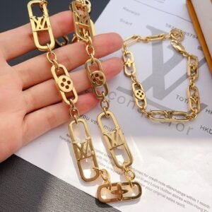 Fashion Gold My Chain Necklace Bracelet