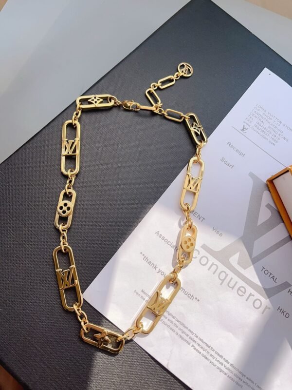 Fashion Gold My Chain Necklace Bracelet - Image 4