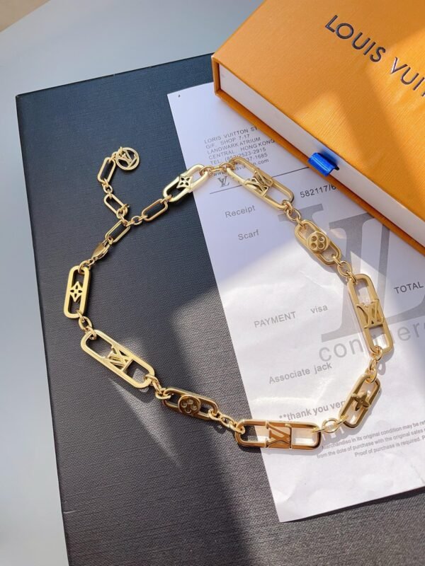 Fashion Gold My Chain Necklace Bracelet - Image 8