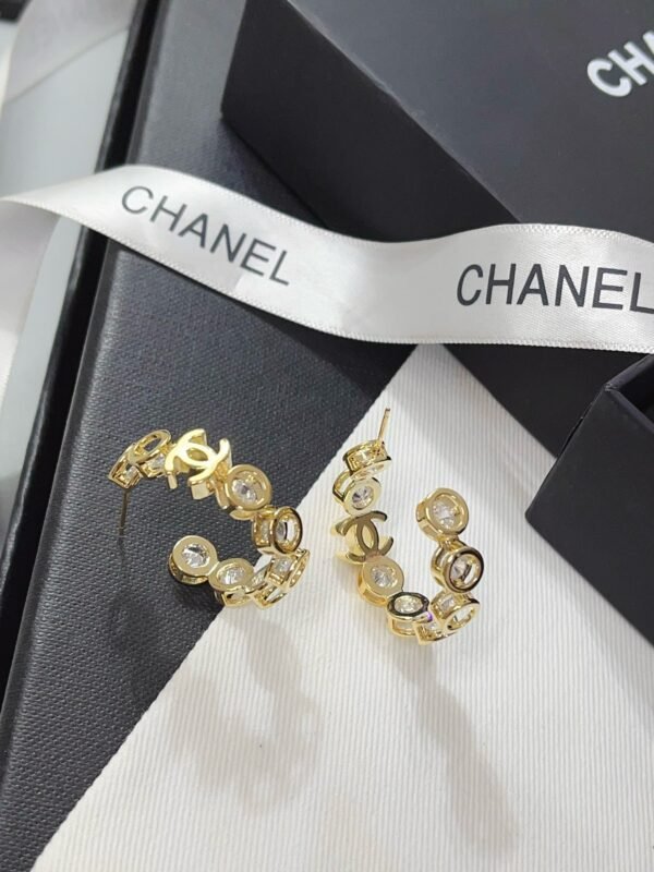Fashion Gold Metal Hoop Earring - Image 6