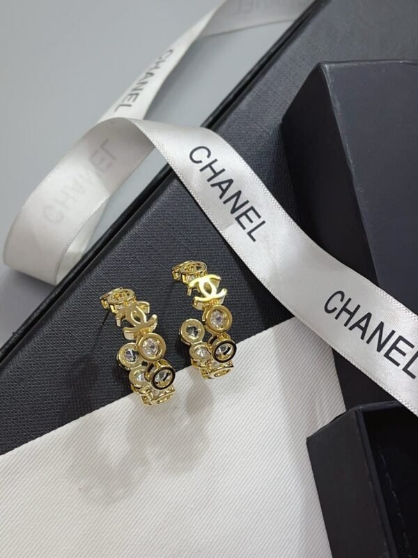 Fashion Gold Metal Hoop Earring - Image 9