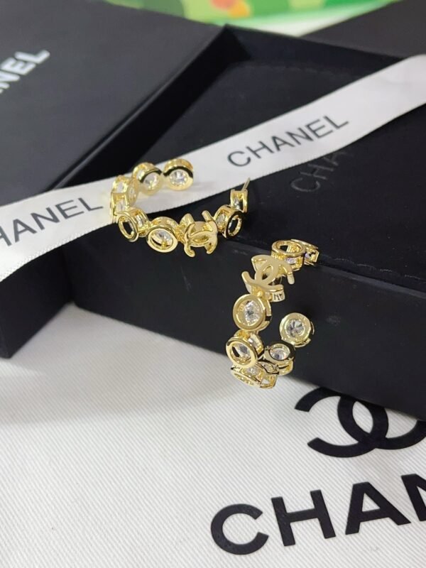 Fashion Gold Metal Hoop Earring - Image 11