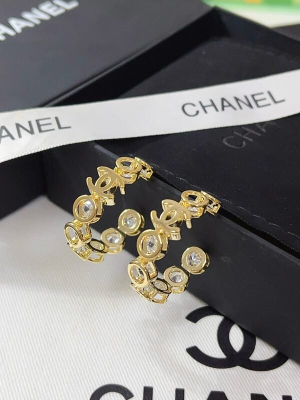 Fashion Gold Metal Hoop Earring