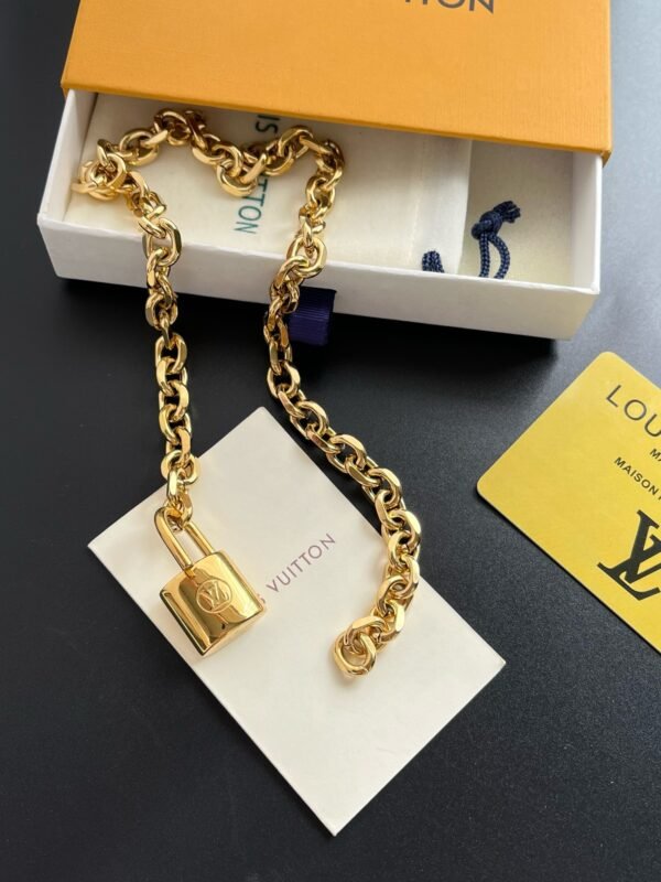 Gold Lockit Necklace - Image 4