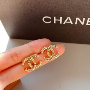 Fashion Women 18K Gold Letter Plated Earring