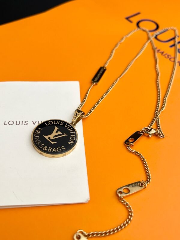 Silver Gold Award Pendant Necklace - Image 9