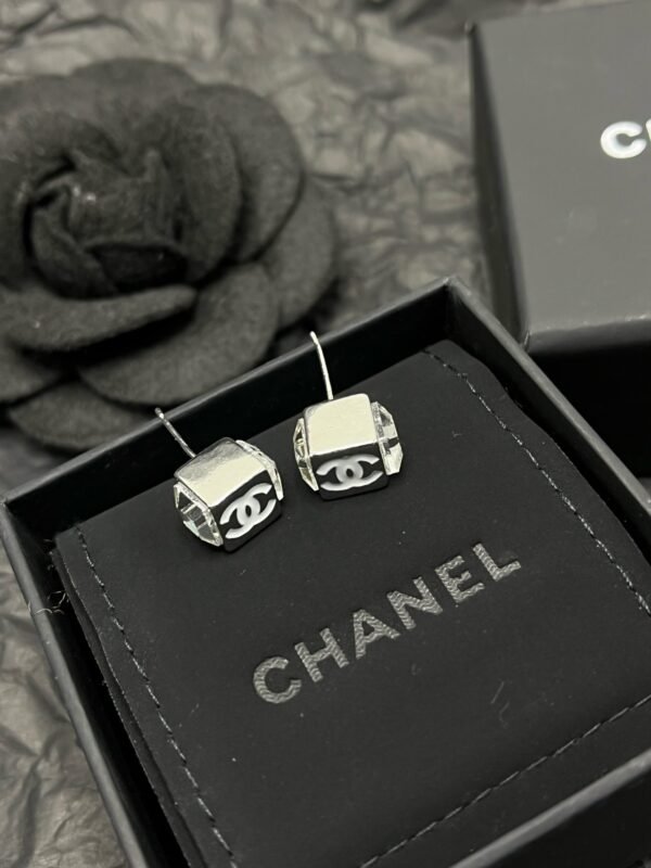 Princess Cut Diamond Earring - Image 6