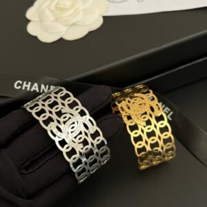 Gold Silver Plated Bangle Bracelet