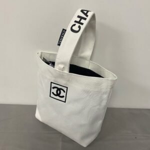 Black White Hand Carry Women's Fashion Bag