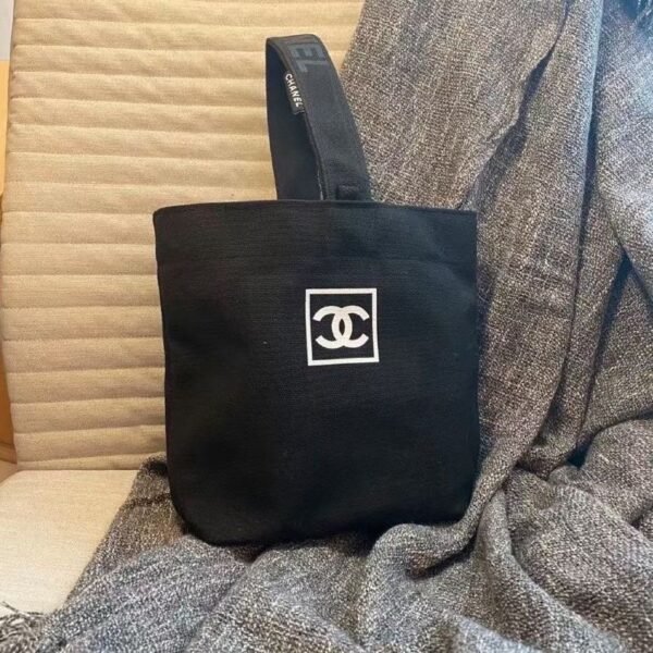 Black White Hand Carry Women's Fashion Bag - Image 3